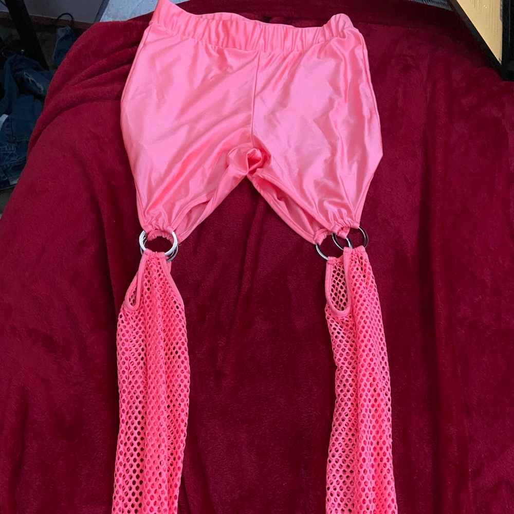 Fashion nova fishnet leggings